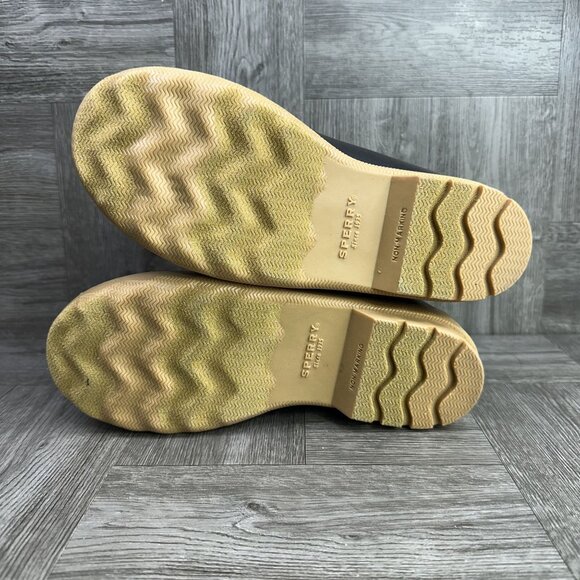 Sperry's Port Animal Print Youth size 4 Duck Boot - Picture 7 of 8